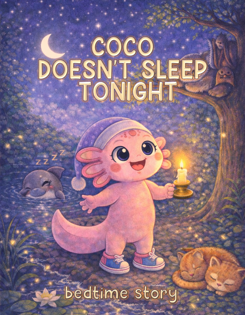 Coco Doesn't Sleep Tonight — flipbook demo